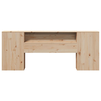Headboard with Storage 180 cm Solid Wood Pine