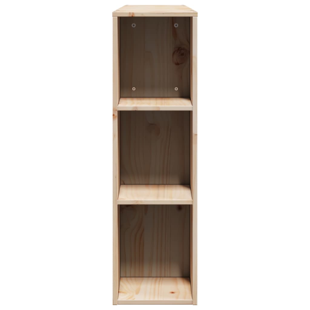 Headboard with Storage 180 cm Solid Wood Pine
