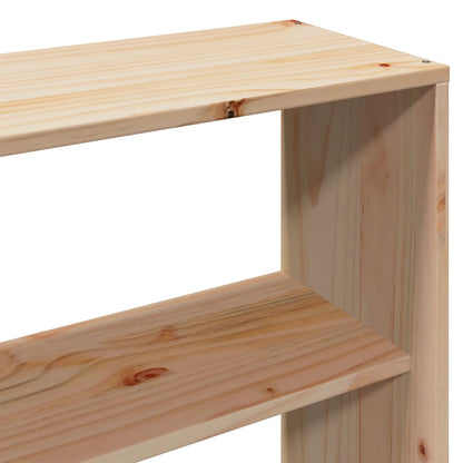 Headboard with Storage 180 cm Solid Wood Pine