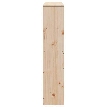 Headboard with Storage 150 cm Solid Wood Pine