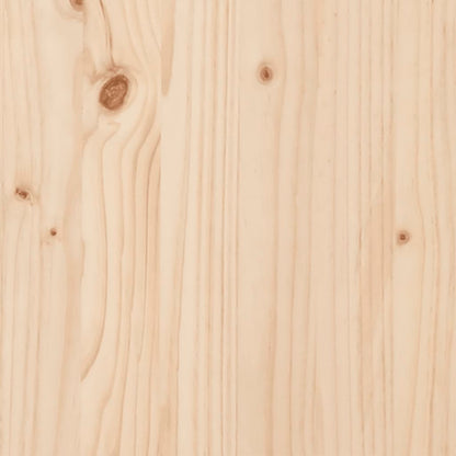Bedside Cabinet with Desk 232x122x75 cm Solid Wood Pine