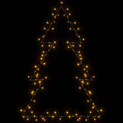 Christmas Lights Christmas Tree Silhouette 115 LEDs Warm White
