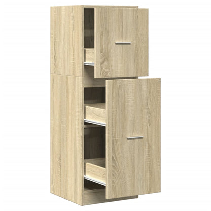Apothecary Cabinet Sonoma Oak 40x41x118 cm Engineered Wood
