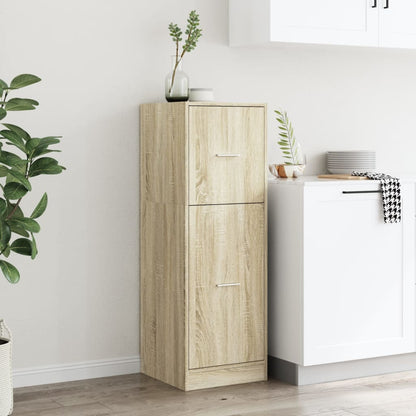 Apothecary Cabinet Sonoma Oak 40x41x118 cm Engineered Wood