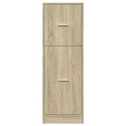 Apothecary Cabinet Sonoma Oak 40x41x118 cm Engineered Wood