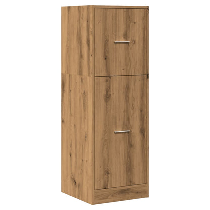 Apothecary Cabinet Artisian Oak 40x41x118 cm Engineered Wood
