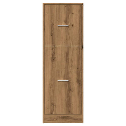 Apothecary Cabinet Artisian Oak 40x41x118 cm Engineered Wood