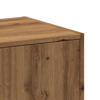 Apothecary Cabinet Artisian Oak 40x41x118 cm Engineered Wood