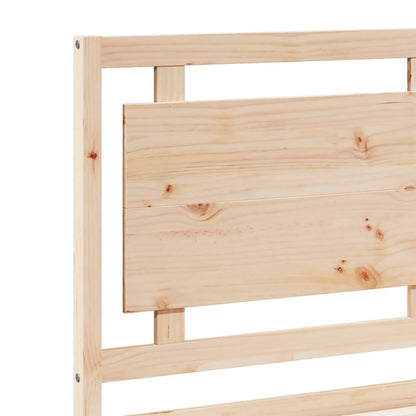 Extra Long Bed Frame without Mattress 100x210 cm Solid Wood