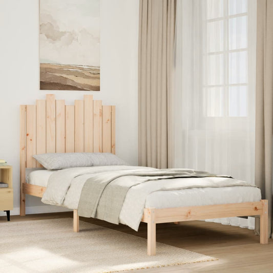 Extra Long Bed Frame without Mattress 100x210 cm Solid Wood