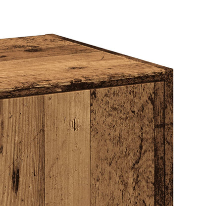 Apothecary Cabinet Old Wood 30x41x174.5 cm Engineered Wood