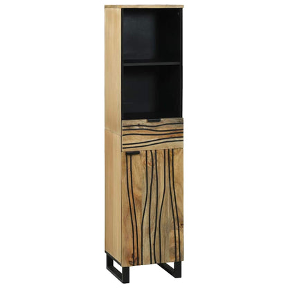 Bathroom Furniture Set with Drawer 5 pcs Brown 38 x 33 x 160 cm