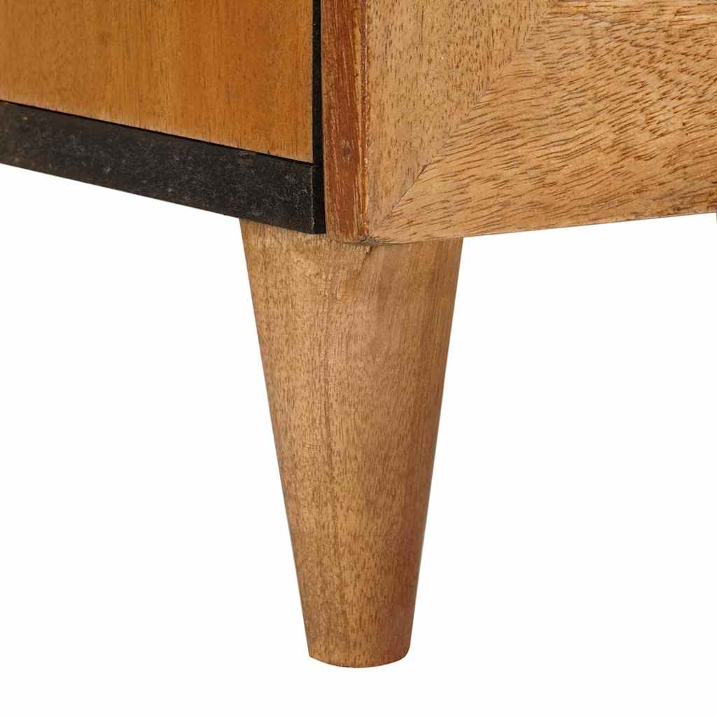 Bathroom Furniture Set with Drawer 4 pcs Brown 38 x 33 x 160 cm
