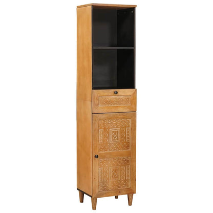 Bathroom Furniture Set with Drawer 5 pcs Brown 38 x 33 x 160 cm
