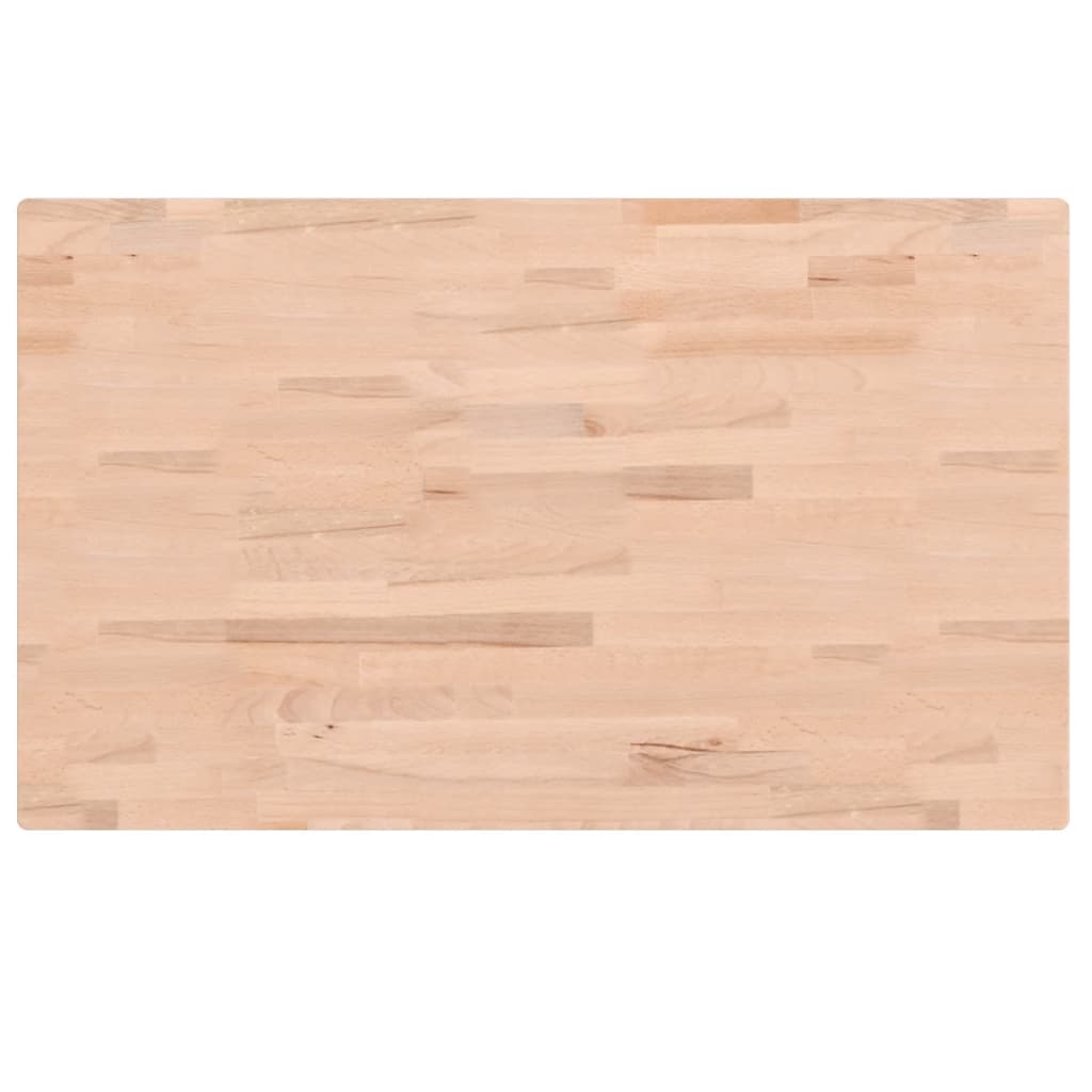 Workbench 100x60x(73-99.5) cm Solid Wood Beech Rectangular