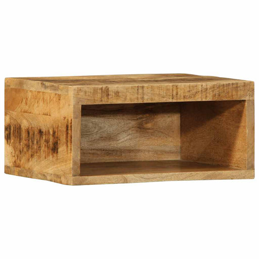 Wall-mounted TV Cabinet 40x30x19 cm Solid Rough Wood Mango