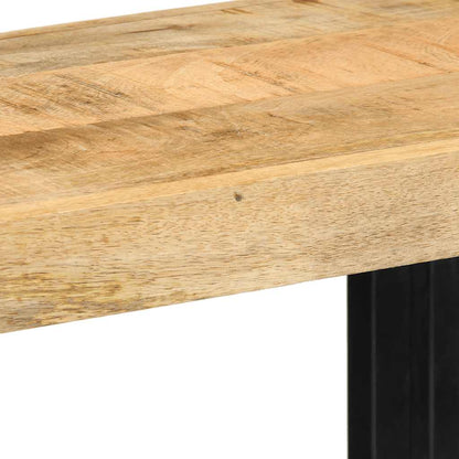 Wall Shelf 70x33x35 cm Solid Rough Wood Mango