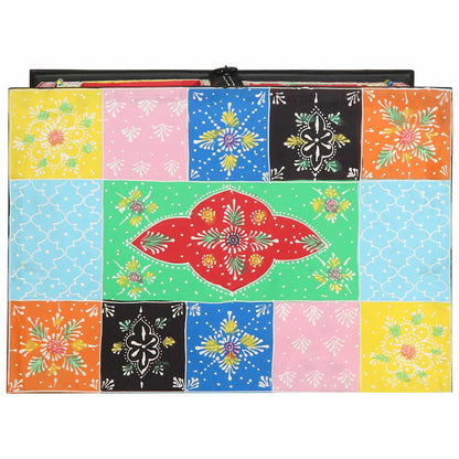 Console Table Multicolour 50 x 30 x 75 cm Solid Mango wood