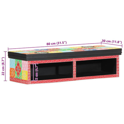 TV Cabinet Multicolour 80 x 30 x 22 cm Engineered wood