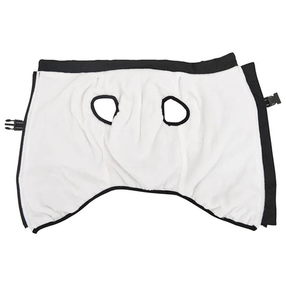 Dog Coat with Harness Waterproof Reflective Black 6XL