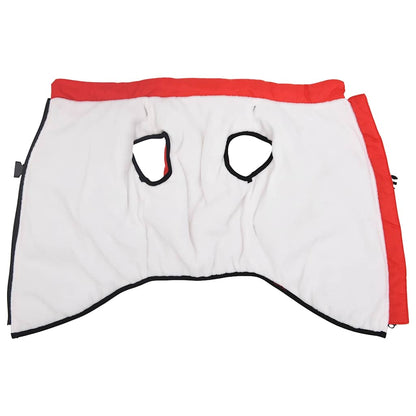 Dog Coat with Harness Waterproof Reflective Red 3XL