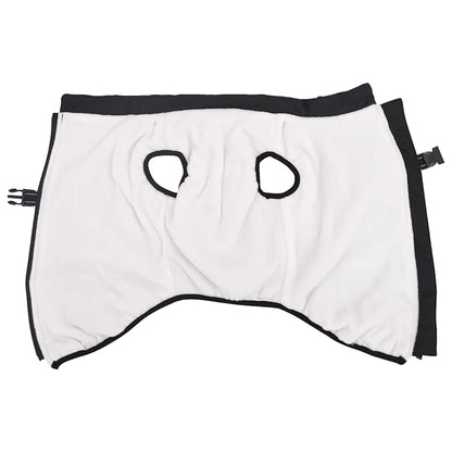 Dog Coat with Harness Waterproof Reflective Black 3XL