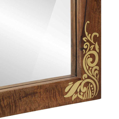 Bathroom Furniture Set Wall-mounted 2 pcs Brown 62 x 33 x 58 cm