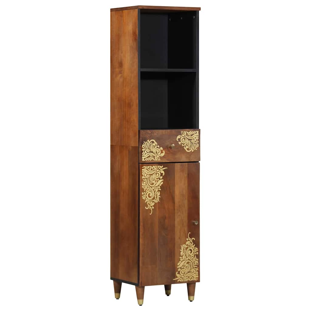 Bathroom Furniture Set 5 pcs Honey brown 62 x 33 x 58 cm