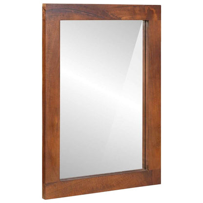 Bathroom Furniture 2 pcs 62 x 33 x 58 cm Solid Mango Wood