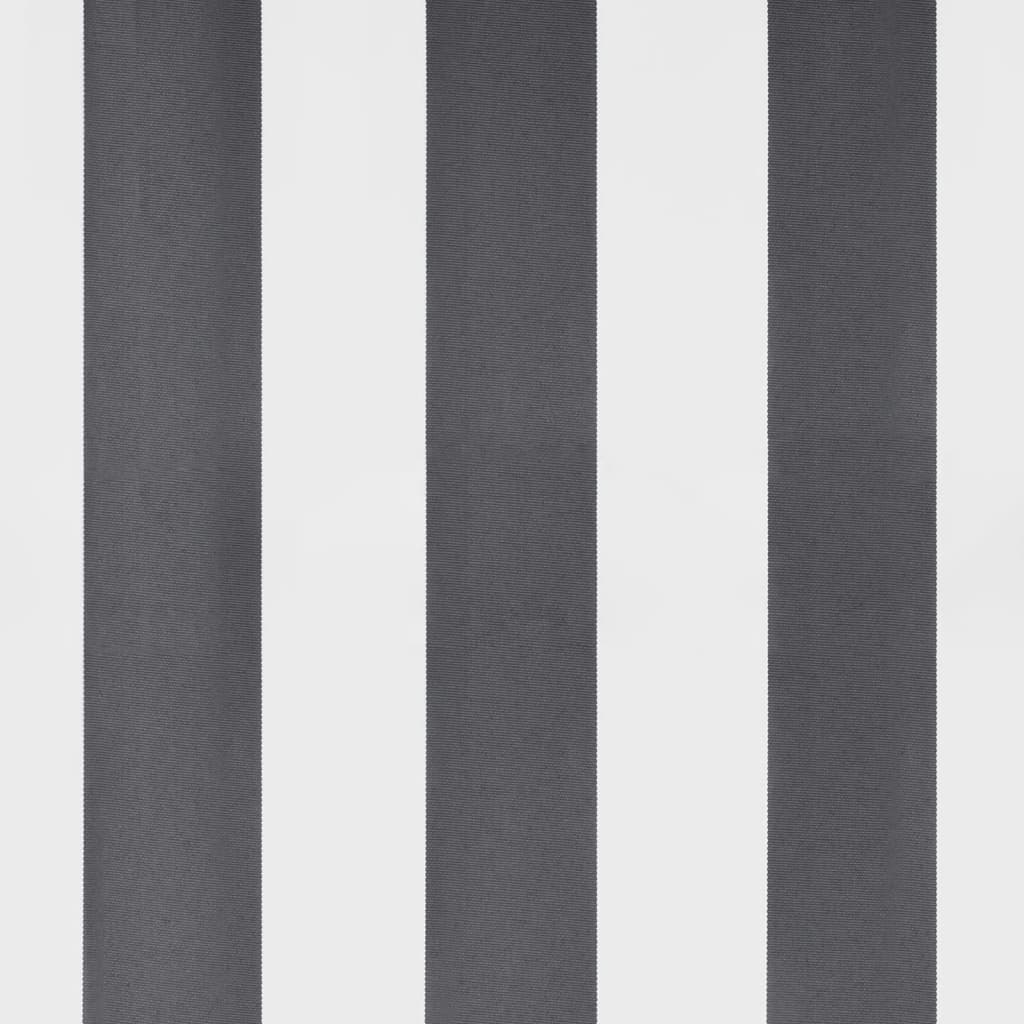 Automatic Retractable Awning Anthracite&White 350x250 cm