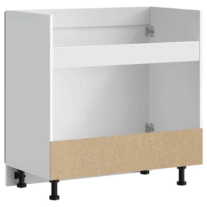 Sink Base Cabinet Kalmar Artisan Oak 80x46x81.5 cm Engineered Wood
