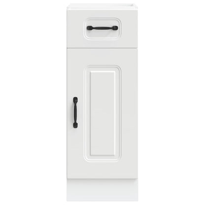 Kitchen Base Cabinet Kalmar White Engineered Wood