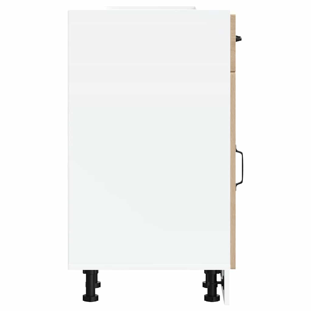 Kitchen Base Cabinet Kalmar Sonoma Oak Engineered Wood