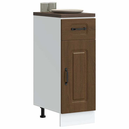 Kitchen Base Cabinet Kalmar Brown Oak Engineered Wood