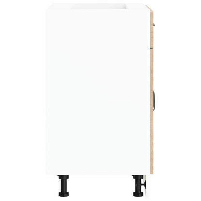 Kitchen Base Cabinet Kalmar Sonoma Oak Engineered Wood