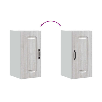 Kitchen Wall Cabinet Kalmar Grey Sonoma Engineered Wood