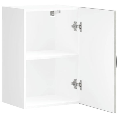 Kitchen Wall Cabinet Kalmar Concrete Grey Engineered Wood
