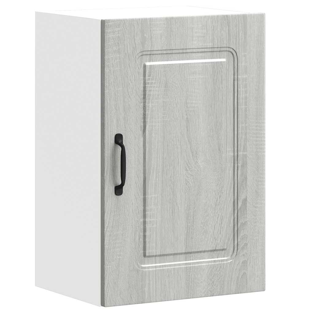 Kitchen Wall Cabinet Kalmar Grey Sonoma Engineered Wood