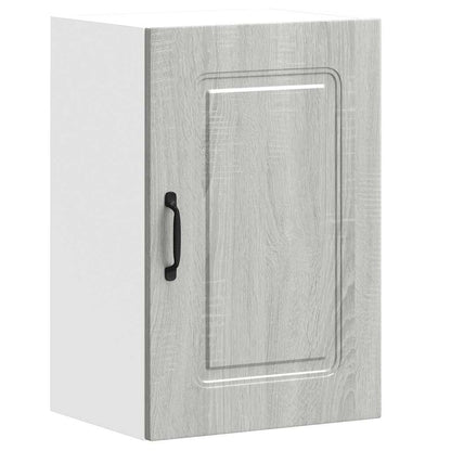 Kitchen Wall Cabinet Kalmar Grey Sonoma Engineered Wood