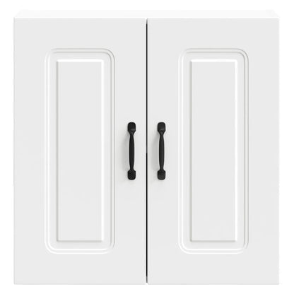 Kitchen Wall Cabinet Kalmar White Engineered Wood