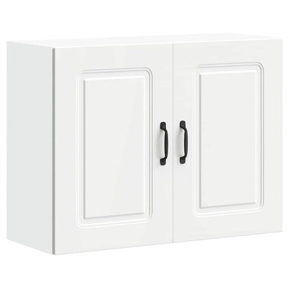 Kitchen Wall Cabinet Kalmar White Engineered Wood