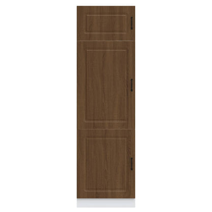 Kitchen Cupboard Kalmar Brown Oak Engineered Wood