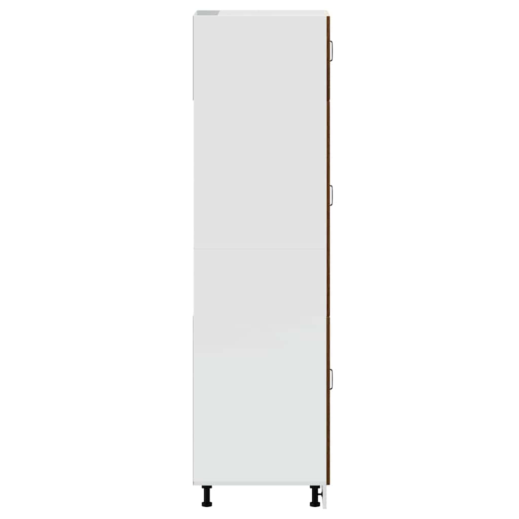 Kitchen Cupboard Kalmar Brown Oak Engineered Wood
