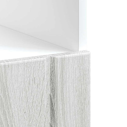 Oven Cabinet Lucca Grey Sonoma Engineered Wood