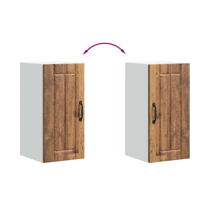 Kitchen Wall Cabinet Lucca Old Wood Engineered Wood