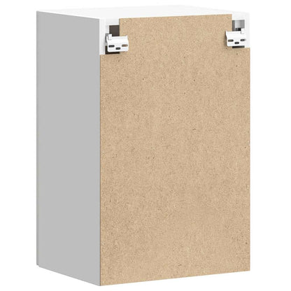 Kitchen Wall Cabinet Lucca High Gloss White Engineered Wood