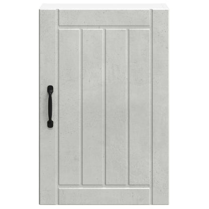Kitchen Wall Cabinet Lucca Concrete Grey Engineered Wood