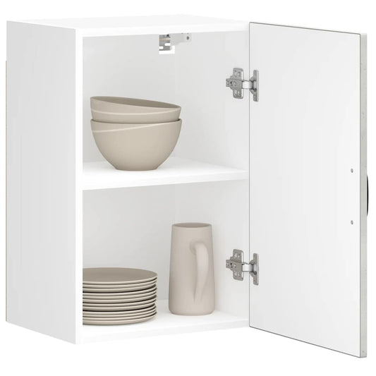 Kitchen Wall Cabinet Lucca Concrete Grey Engineered Wood