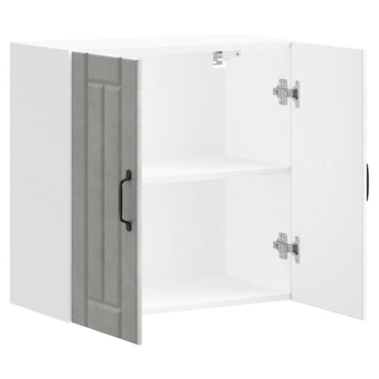 Kitchen Wall Cabinet Lucca Concrete Grey Engineered Wood