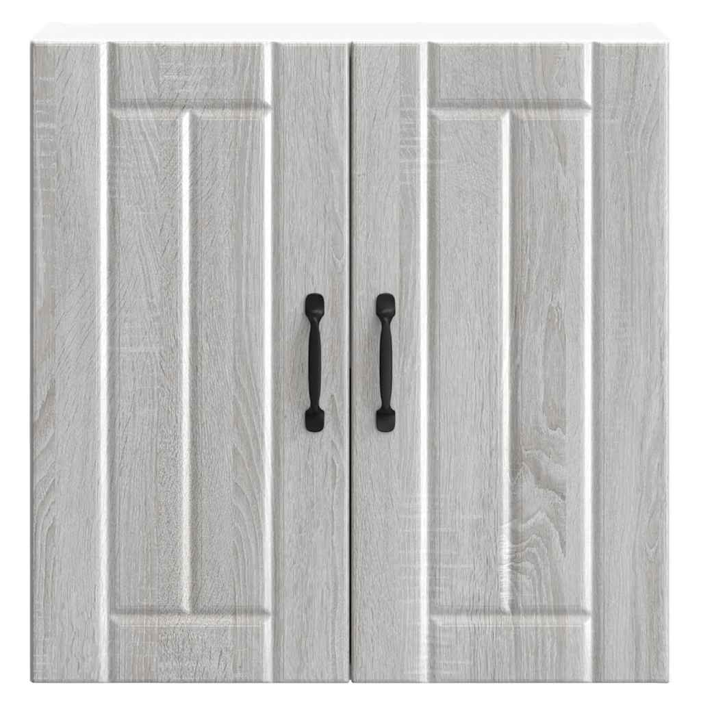 Kitchen Wall Cabinet Lucca Grey Sonoma Engineered Wood